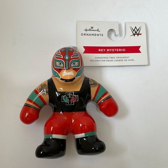 NEW HALLMARK RAY MYSTERIO CHRISTMAS ORNAMENT - Picture 1 of 3